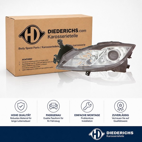 Hauptscheinwerfer Links Diederichs 5626181 FÜR Mazda Frontscheinwerfer-image