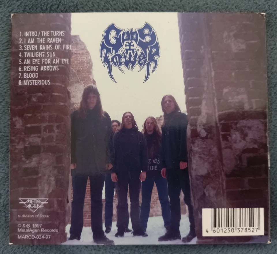 CD Gods Tower – The Turns (1997)  Belarussian Pagan Metal, VG- (Rare) - Bild 2 von 4