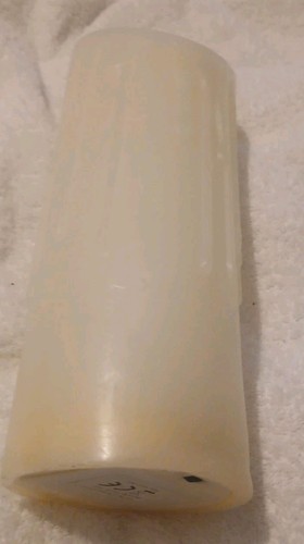 Vintege Flameless Flickering Chapel Ivory Battery Power Candle Big Height 10in - Picture 18 of 24