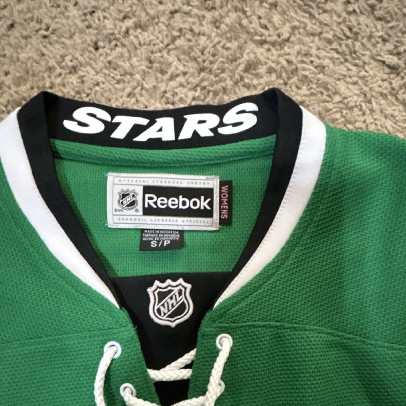 Reebok Dallas Stars Tyler Seguin NHL Women's Small Green Hockey Jersey thumbnail 2