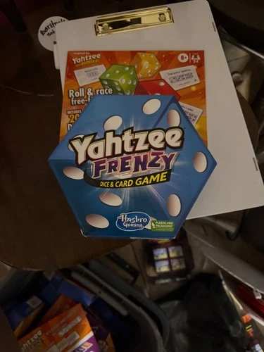 Yahtzee Frenzy Dice And Card Game