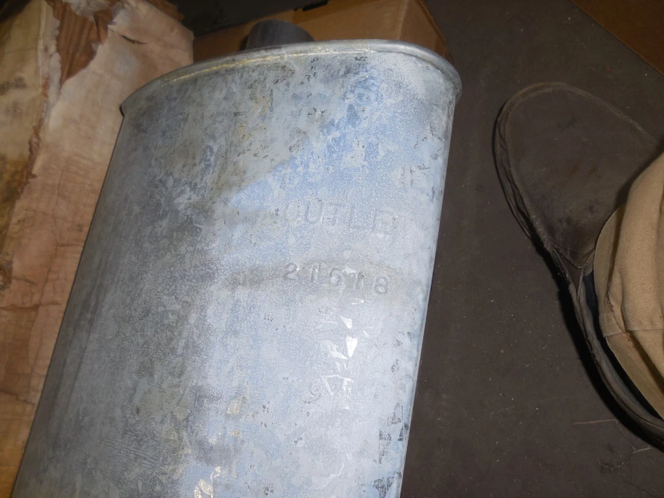 Глушитель NOS WALKER 1967 FORD Falcon, Fairlane, Mercury Comet 8 цилиндров #21518 - Изображение 3 из 4