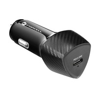 Forcell USB-C 20W Power Delivery AutoladegeräT, Carbon Design – Schwarz