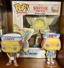 Stranger Things Scoops Ahoy Sherbert Surprise Funko Pop Steve, Robin, Demogorgan