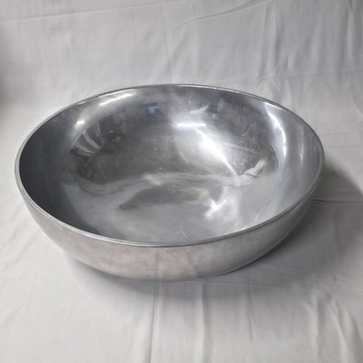 Vintage Nambe Large 18.5 Inch Aluminum Alloy #583 ''El Supremo'' Bowl