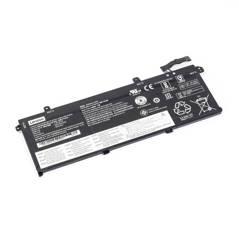 Batería Original OEM 51W L18L3P73 Para Lenovo ThinkPad T490 T495 P43S L18M3P73 NUEVA Foto 3 de 4
