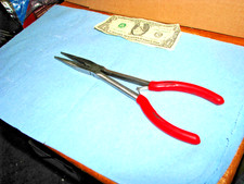 Mac Tools P301731 11 Extended Reach Needle Nose Pliers With Wire Cutter Usa