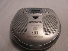 Panasonic SL-PH270 CD Walkman Portable Player Built In Speakers Silver Japan
