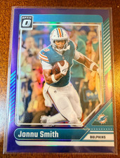 Panini Donruss Optic Jonnu Smith #125 Purple Prizm /60 Miami Dolphins NFL