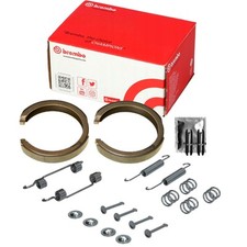 BREMBO Bremsbacken + Federn Nachsteller Satz für MAGENTIS SPORTAGE REXTON