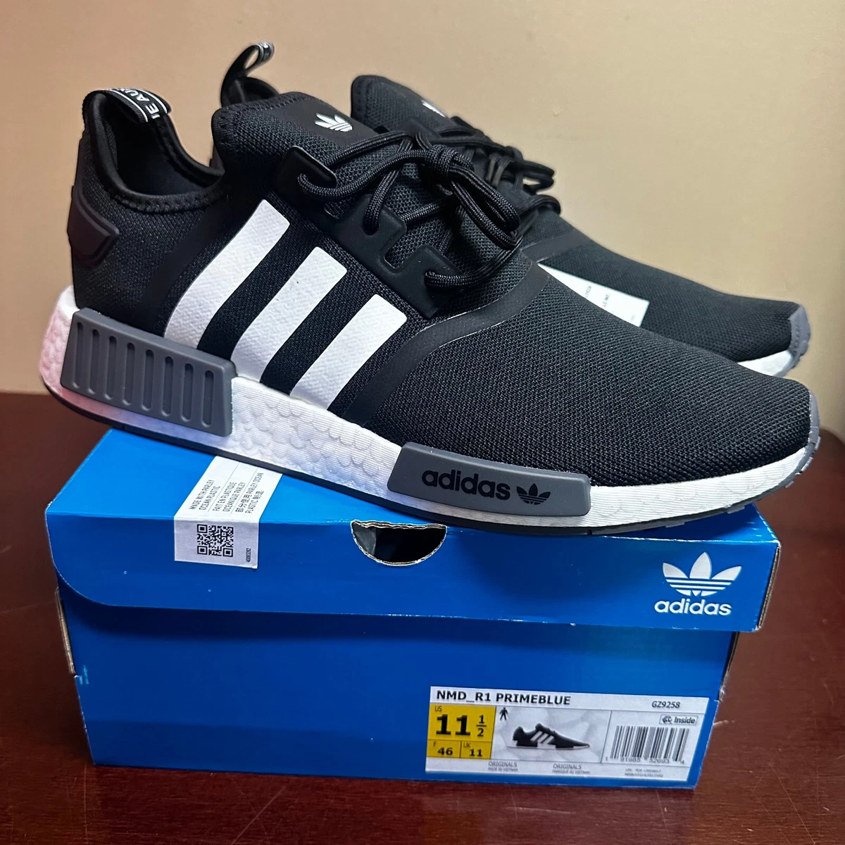 Adidas all on sale black nmds