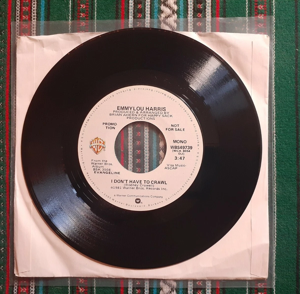 Single Vinyl Records Import Emmylou Harris for sale | eBay