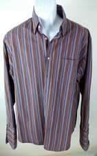 Bugatchi Uomo Mens L/S Shirt Sz XL Pre-Owned Beautiful Condition B 7