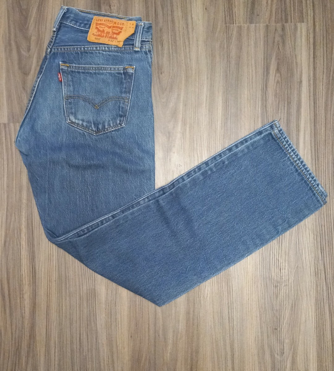 VINTAGE LEVI'S 501XX JEANS MADE IN USA MEN'S SIZE W34/L36 | eBay