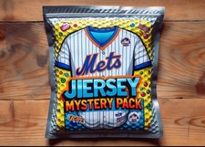 New York METS JERSEY Mystery Pack - Guaranteed Auto Jersey COA + METS Cards.