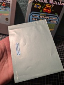 Rad Racer (Nintendo Entertainment System) NES Cartridge, Sleeve, Manual, Box