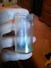 Vintage Two And A Half Inch Clear Glass Bottle — photo 2
