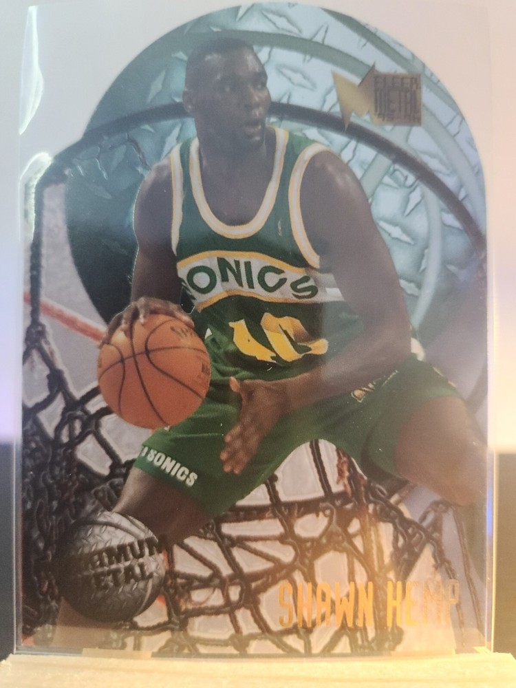 1995-96 Fleer Metal Maximum Metal Shawn Kemp #5