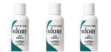 BL Adore Semi-Permanent Haircolor 168 Emerald 4 oz - THREE PACK