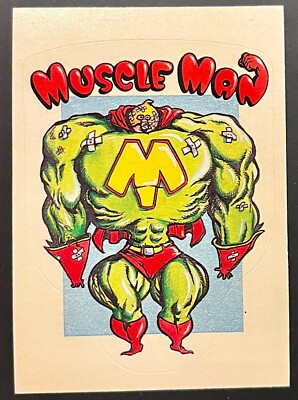 1983 General Mills Zero Heroes #3 Muscle Man
