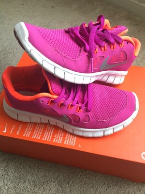 nike free 5.0 kids brown