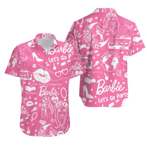 Barbie Hawaiian Shirt