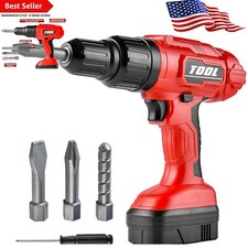 Kids' Electric Drill Set - Interactive Pretend Play Tool with Rotating Bits