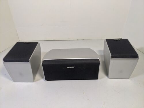 Sony Surround Sound Speaker System Set Of 3 (1) SS-CT31 & (2) SS-TS31B - Tested - Picture 1 of 6