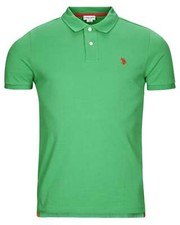 Image of T-Shirt U.S. Polo Assn. Polo Shirt Man Cotton Green
