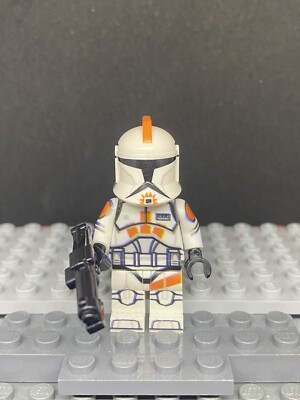 Lego 212th Clone Trooper Printed Phase 1 With Blaster Rifle Arm Printing