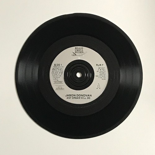 Jason Donovan - Any Dream Will Do 7" Vinyl Record A1/B1 - RUR 7 VG+/VG+ - Photo 3/5
