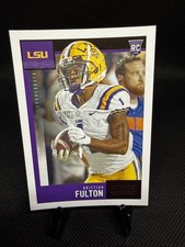 2020 Panini Score Football Kristian Fulton LSU Tigers Rookie #334