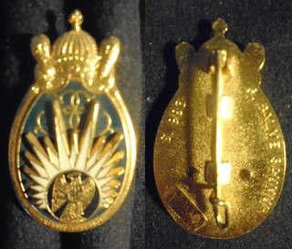 INSIGNE MILITAIRE – 13° RÉGIMENT DE DRAGONS PARACHUTISTES–BALME–G 983 FOND NOIR