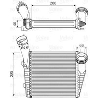 Valeo 818814 LadeluftküHler FüR Audi Porsche VW Cayenne Touareg VAN Q7 92A 9PA