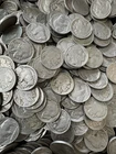 Full Date US Buffalo Nickel Lot Of 100 Mixed Date Coins Circulated