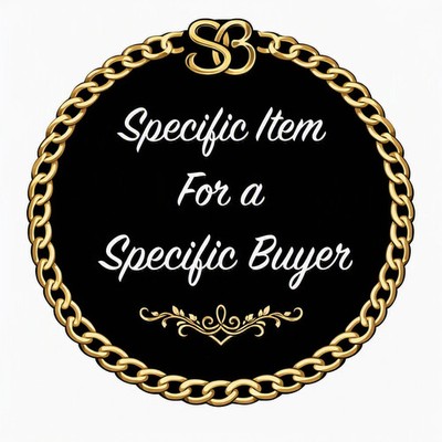 Specific item for a specific buyer | eBay