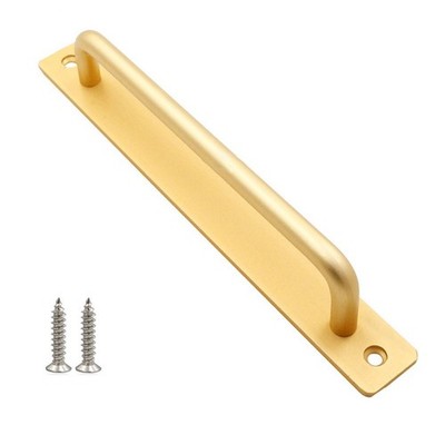 1* Schiebetürgriff Aluminiumlegierung Pull Push Türgriff Für Tor Toilettentür DE
