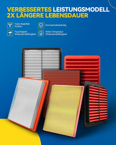 C 4287/2 Luftfilter für VW Golf 4 1J Polo 6N Bora Seat Ibiza 2 Skoda 1.4 1.6 - Bild 10 von 16
