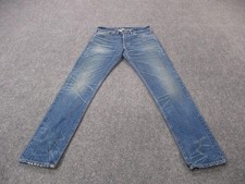 RRL Ralph Lauren Jeans Mens 29 X 30 Double RL Denim Selvedge Stretch Slim Narrow