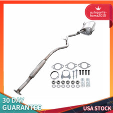 Stainless Steel Resonator Muffler Exhaust Kit Fits 10-17 Subaru Legacy 2.5l Epa