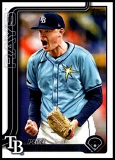 2025 Pete Fairbanks Topps Series One BASEBALL #198 Tampa Bay Rays