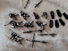 Black Knights w/Standard. Metal. Warhammer Fantasy AOS Old world