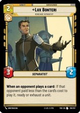 3X-Lux Bonteri - Renegade Separatist-SWU03-Twilight of the Republic-Star Wars Un