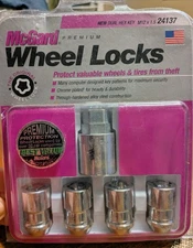 McGard Locking Lug Nuts | Wheel Locks | 12x1.5 | 3/4" Hex 24137 - BRAND NEW
