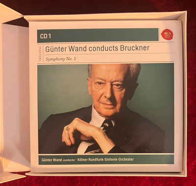 クラシック Bruckner 9 Symphonies Gunter Wand Gunter Wand Conductos Bruckner Symphonies Kölner RCA Sony Masters