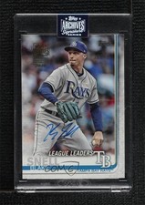 2020 Topps Archives Signature Series 39/49 Blake Snell #19T-24 Buyback Auto 00l8
