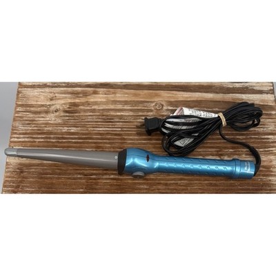 BaByliss PRO Nano Titanium Blue 3/4''-1 1/4'' Taper Barrel Curling Wand