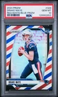 2024 DRAKE MAYE PANINI PRIZM RED/WHITE/BLUE PRIZM #329 RC PSA GEM MT 10