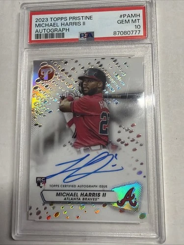 Michael Harris II 2023 Topps Michael Harris II Auto