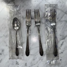 International Enchantress Sterling Silver Fork 7 Inch 1 NEW Lot of 3, 1 Spoon